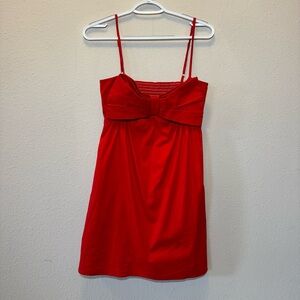 Show Me Your Mumu Best Bow Dress in Red.